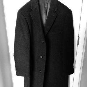 Ralph Lauren 44R Mens Full Length Wool Overcoat